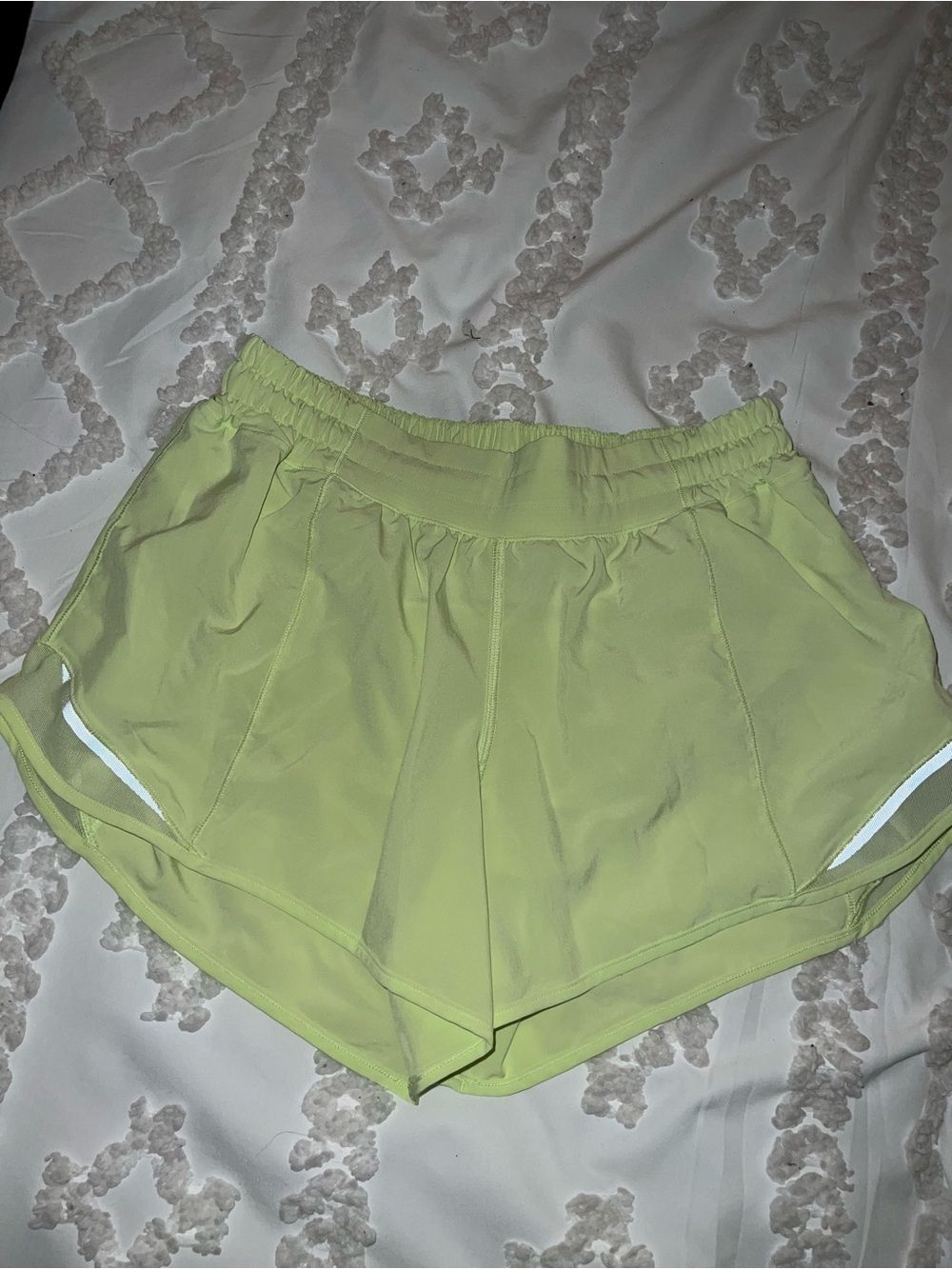 Lululemon Lime Green Athletic Shorts
